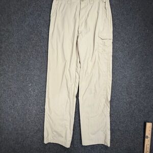 Columbia PFG Performance Fishing Gear Cargo Pants Mens 30x32 Tan Lightweight